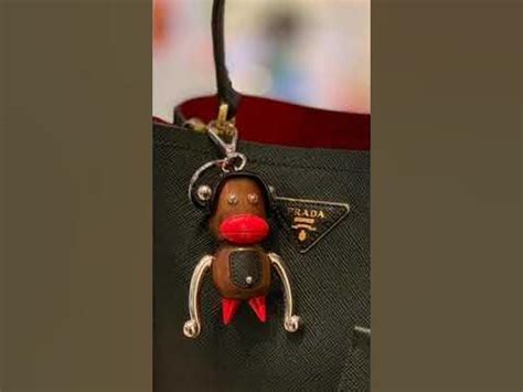 prada blackface keychain ebay|PRADA Designer Key Chains, Rings & Finders for Women .